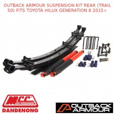 OUTBACK ARMOUR SUSPENSION KIT REAR (TRAIL 50) FITS TOYOTA HILUX GEN 8 2015+